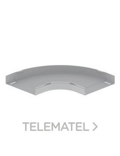 CURVA PLANA 90º 60x300 U23X GRIS RAL7035