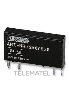 RELÉ DE ESTADO SÓLIDO OPT-24DC/230AC/1