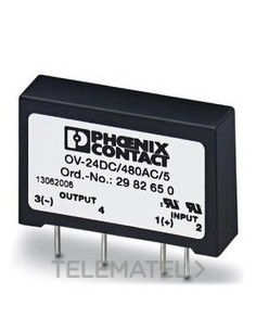 OPTOACOPLADOR ENCHUFABLE OV-24DC/480AC/5