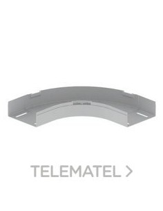 CURVA PLANA 90º 60x150 U23X GRIS RAL7035