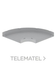 CURVA PNA.90º 100x600 U23X GR RAL7035