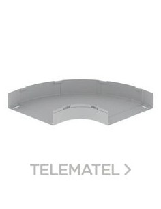 CURVA PNA.90º 100x400 U23X GR RAL7035