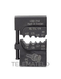 MTR.RPUT.CRIMPFOX-M CX 2/DIE P/CTR.COAX.