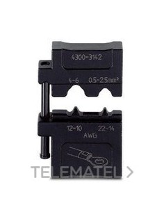 MTR.RPUT.CRIMPFOX-M RC 6/DIE P/TERM.CBL.