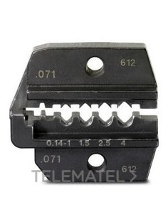 MATRIZ RPUT.CRIMPFOX-1,6/2,5-ED-4,0 DIE