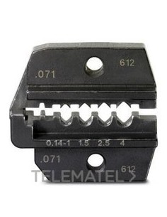 MATRIZ RPUT.CRIMPFOX-1,6/2,5-ED-2,50 DIE