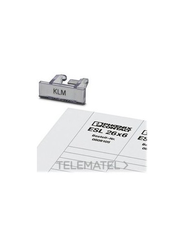 SOP.P/SEÑALIZ.REGL.BORNES KLM+ESL 26X6