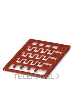 MARCADOR DE CABLES UC-WMT (12X4) RD CUS