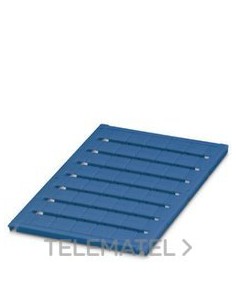 MARCADOR PARA BORNES UC-TM 12 BU EN AZUL