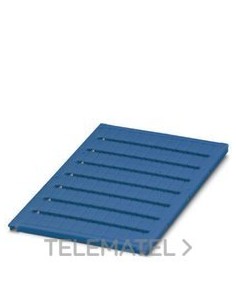 MARCADOR PARA BORNES UC-TM 6 BU EN AZUL