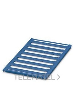 MARCADOR PARA BORNES UC-TMF 8 BU EN AZUL