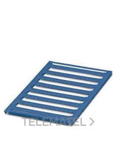 MARCADOR PARA BORNES UC-TMF 5 BU EN AZUL