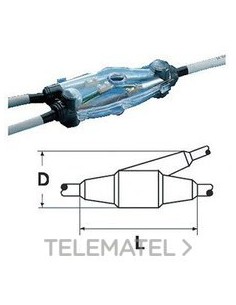 EMPALME HERMÉTICO RESINBOX DIÁMETRO 55