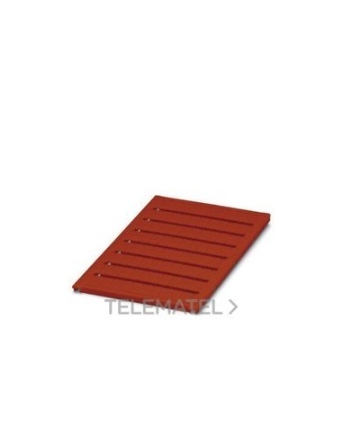 MARCADOR PARA BORNES UC-TM 6 RD EN ROJO