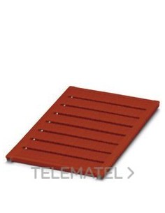 MARCADOR PARA BORNES UC-TM 4 RD EN ROJO