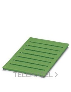 MARCADOR PARA BORNES UC-TM 4 GN EN VERDE