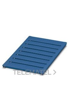 MARCADOR PARA BORNES UC-TM 4 BU EN AZUL