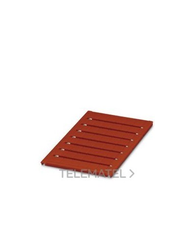 MARCADOR PARA BORNES UC-TM 10 RD EN ROJO