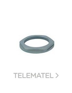 CONTRATUERCA POLIAMIDA M40x1,5 NEGRO