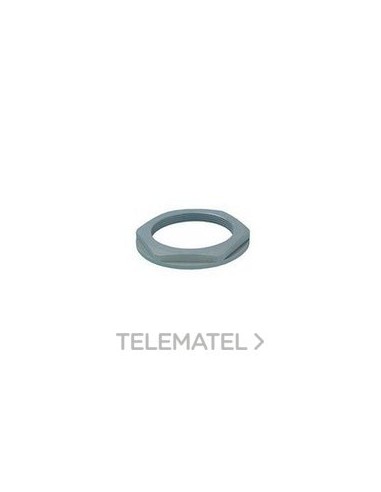 CONTRATUERCA POLIAMIDA M40x1,5 NEGRO