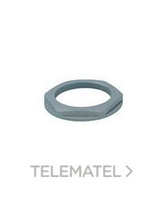 CONTRATUERCA POLIAMIDA GRIS M25x1,5