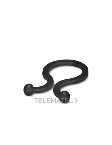 FIJACIÓN CABLE WG-D HF 7,6 BK