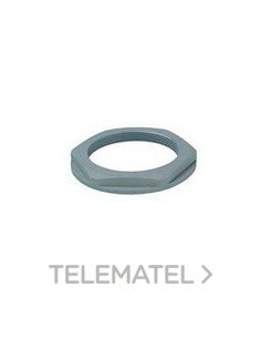 CONTRATUERCA POLIAMIDA GRIS M12x1,5