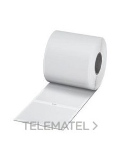 ETIQ.EML-HA(51X25)R RO.(1000u)SUPF.ÁSPER