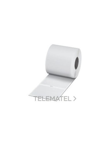 ETIQ.EML-HA(51X25)R RO.(1000u)SUPF.ÁSPER