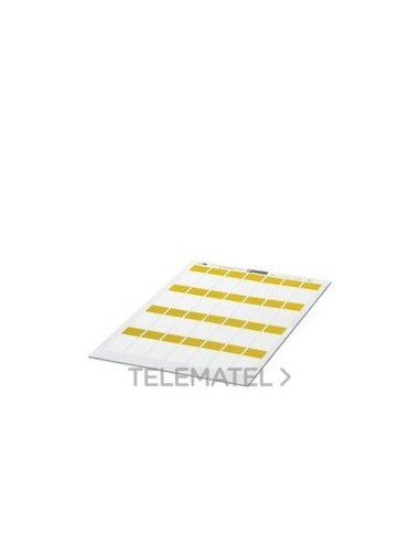 ETIQUETA MCDOR.CBL.WML 14(25X19)A4 YE