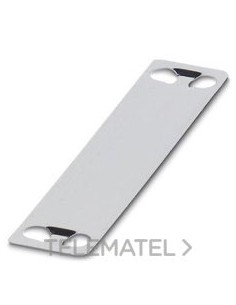 PLACA DE ACERO INOXIDABLE KMV 44X9,6 CUS
