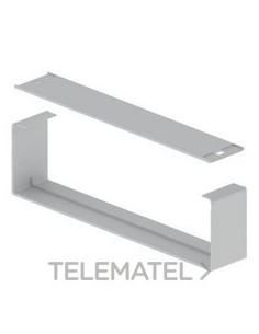 CUBREJUNTAS 66 100x400 U23X GRIS RAL7035