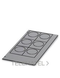 RÓTULO PLAST.AGUJ.EMLP(24(30X12)SR