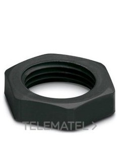 TUERCA PLANA Q-MU-M20 BK NEGRA