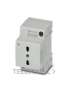 TOMA DE CORRIENTE EO-L/UT/SH/LED GRIS