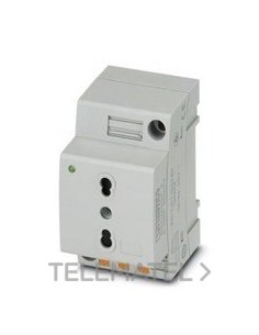 TOMA DE CORRIENTE EO-L/PT/SH/LED GRIS