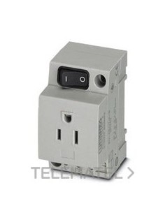 TOMA DE CORRIENTE EO-AB/UT/S/15 GRIS