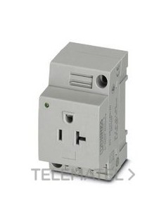 TOMA DE CORRIENTE EO-AB/UT/LED/20 GRIS