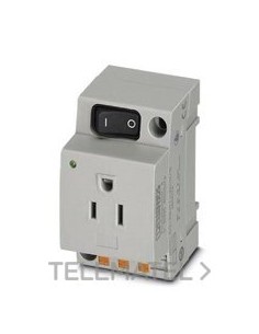 TOMA DE CORRIENTE EO-AB/PT/LED/S/15 GRIS