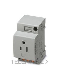 TOMA DE CORRIENTE EO-AB/PT/15 GRIS