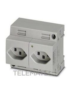 T.CTE.DBL.CARA ENCHBL.TIPO J CX.POR TORN