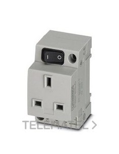 T.CTE.CARA ENCHBL.TIPO G CX.POR TORN.GRA