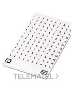 TIRA ROTULACIÓN SK 3,8 REEL P3,5 WH CUS