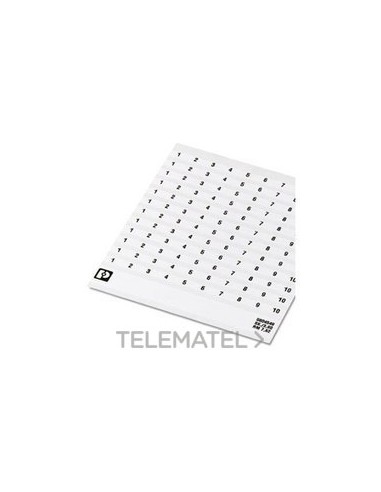 TIRA ROTULACIÓN SK 3,8 REEL P9,5 WH CUS