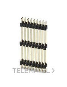 TIRA DE PINES PSTD 0,65X0,65/18-3IS-2,54