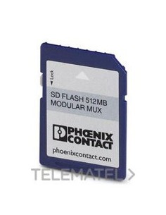 TARJETA SD FLASH 512MB MODULAR MUX