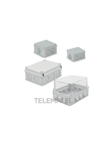 CAJA ETCA.PRETROQ.250x200x90 GR TP.TP