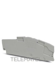 TAPA FINAL D-PTME6-CT/1P 114,3X2,2mm GY