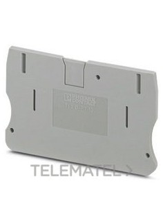 TAPA FINAL D-PT10 67,7X2,2X42,6mm GY