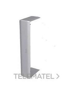 CUBREJUNTAS 50x80 U24X PVC ALUMINIO